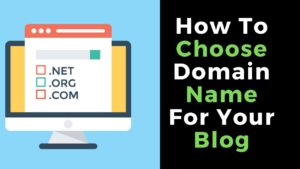 Read more about the article How to choose a domain name for your blog | Buy domain name for free