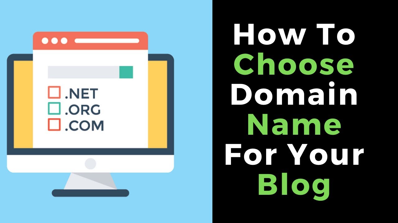 You are currently viewing How to choose a domain name for your blog | Buy domain name for free